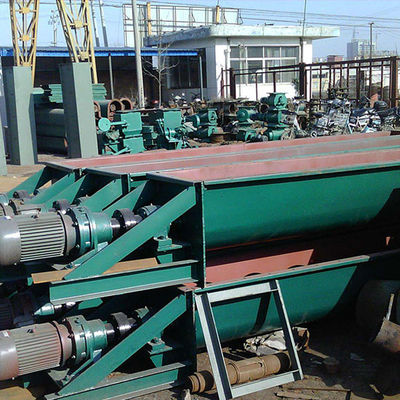 Shaftless U Type Lime Spiral Screw Conveyor Inclined Horizontal Industrial