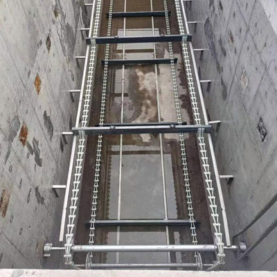 Chain Plate Mud Scraper 304 Stainless Steel Chain Type Sludge Scraper