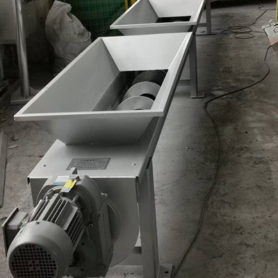 Shaftless U Shaped SS Cement Screw Conveyor For Animal Feed Pulverized Coal Lime