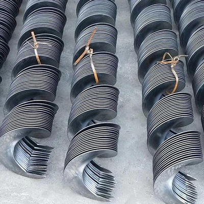 Double Shaft Horizontal Stainless Steel Screw Conveyor 1000mm For Coal Industry