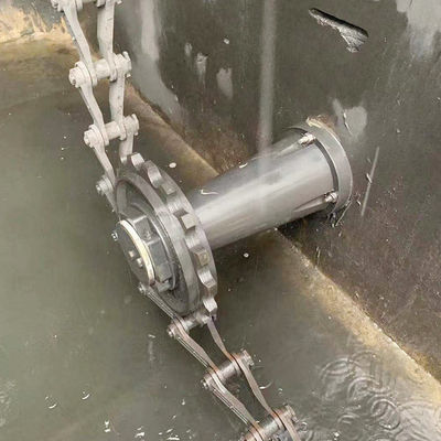 Non Metallic Chain Sludge Scraper Equipment 0.37kw For Urban Sewage Treatment Plant