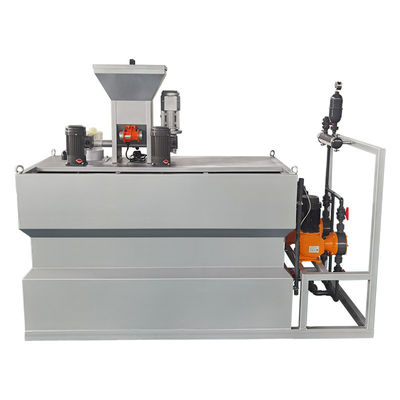 Three Chambers PAM/PAC  Dry Powder Dosing Equipment Integrated 4000L/H