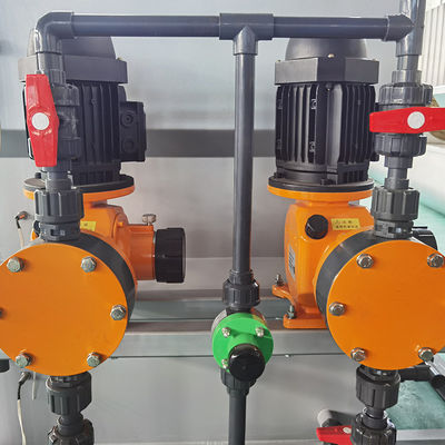 Three Chambers PAM/PAC  Dry Powder Dosing Equipment Integrated 4000L/H
