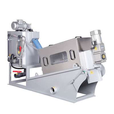 Full Automatic 304SS Spiral Sludge Dewatering Equipment  30-50kg/h