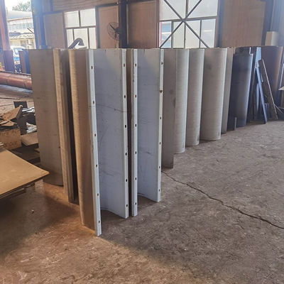 304 Stainless Steel U Shaped Shaftless Screw Conveyor Machine  1~20m length