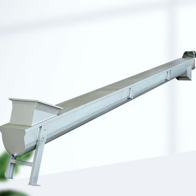 Customizable Carbon steel Screw Belt Conveyor U type dry powder feeder  7m Length