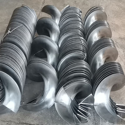 Customizable Carbon steel Screw Belt Conveyor U type dry powder feeder  7m Length