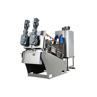 90-150kg/H Screw Press Sludge Dewatering Machine For Printing And Dyeing Factory
