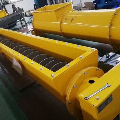 1-40m Shaftless Screw Conveyor Auger Screw  Conveyor For Oil Waste Sludge Conveying