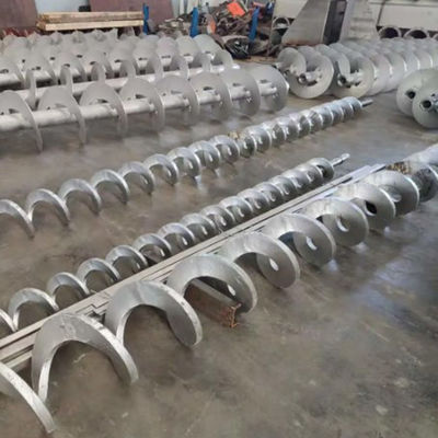 304/316SS Cement Coal Lime Concrete Grain Spiral Screw Conveyor 1.5-5.5kw