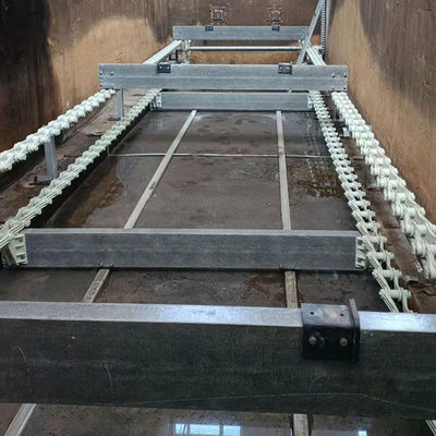 PLC Control Non Metallic Sludge Scraper System Chain Plate Slag Scraper 1-18m