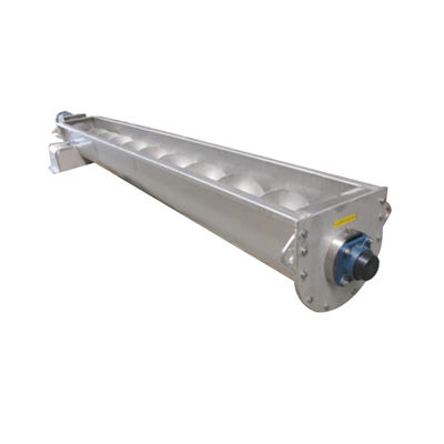 Stainless Steel Auger Spiral Granular Material Powder Screw Conveyor High Efficiency
