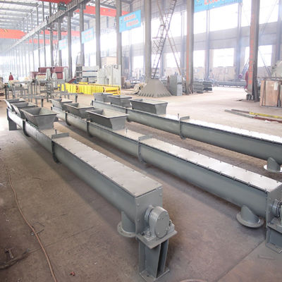 Stainless Steel Auger Spiral Granular Material Powder Screw Conveyor High Efficiency