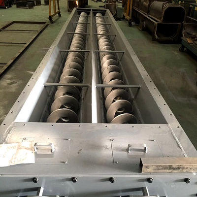 SS316 U Trough Stainless Steel Spiral Conveyor Powder Auger Conveyor 1~100m
