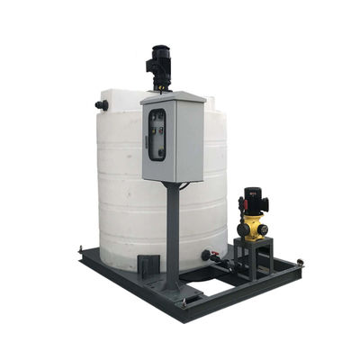Energy Saving 2000L/H PE Coagulant Dosing System For Circulating Cooling Water Stabilizer