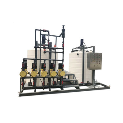Energy Saving 2000L/H PE Coagulant Dosing System For Circulating Cooling Water Stabilizer