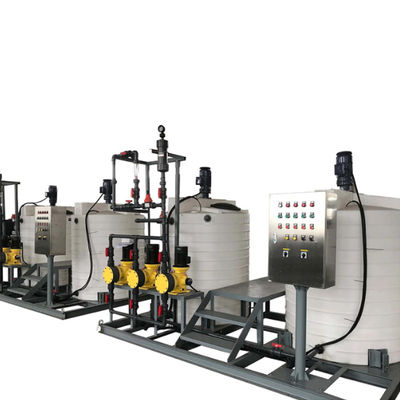 Energy Saving 2000L/H PE Coagulant Dosing System For Circulating Cooling Water Stabilizer