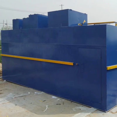 SS304 MBR  MBBR Industrial Sewage Treatment Plant Machinery 100m3/D Eco Friendly