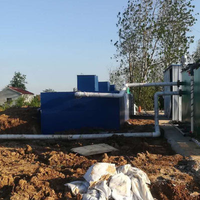 SS304 MBR  MBBR Industrial Sewage Treatment Plant Machinery 100m3/D Eco Friendly