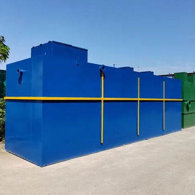 SS304 MBR  MBBR Industrial Sewage Treatment Plant Machinery 100m3/D Eco Friendly