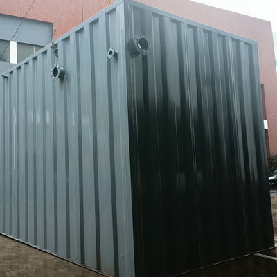 500m3/D 304SS Mbr System Integration Sewage Treatment Equipment  Customized