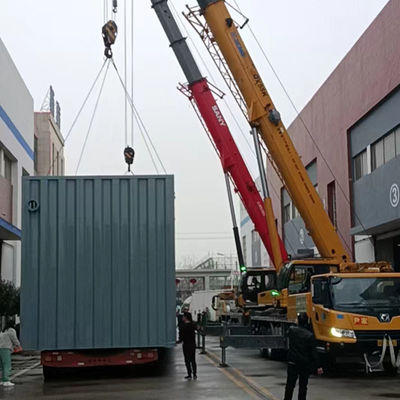 500m3/D 304SS Mbr System Integration Sewage Treatment Equipment  Customized