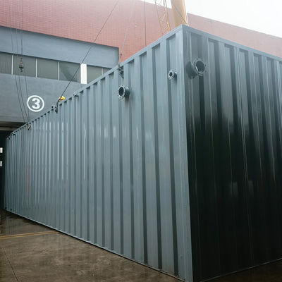 500m3/D 304SS Mbr System Integration Sewage Treatment Equipment  Customized