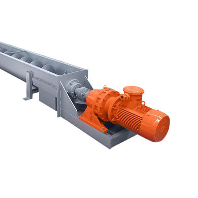 SUS304 Dewatering Sludge Screw Conveyor For Coal Crushed Lime Sand Transportation