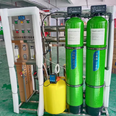 ISO9001 500lph Reverse Osmosis Water Purification System Equipment For Drinking
