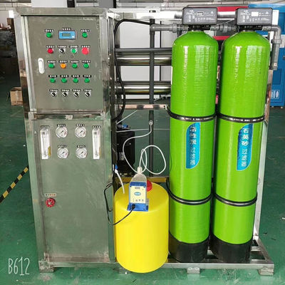 ISO9001 500lph Reverse Osmosis Water Purification System Equipment For Drinking