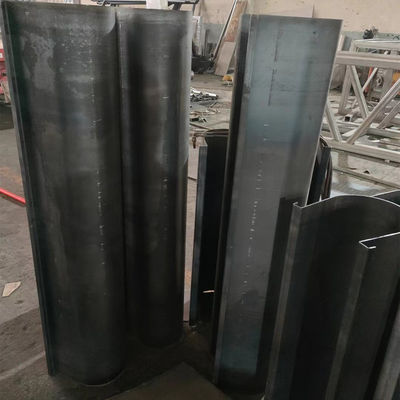Carbon Steel Shaftless Spiral Conveyor  Adjsutable Speed Customized 1~100m