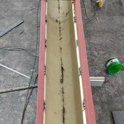 Carbon Steel Shaftless Spiral Conveyor  Adjsutable Speed Customized 1~100m