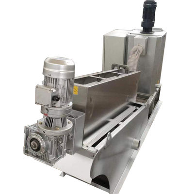 1-2500kgs/H Volute Sludge Dehydrator Multi Disk Screw Press Sludge Dewatering Machine