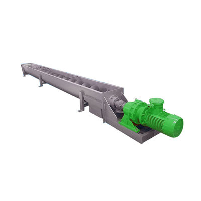 50m3/H Carbon Steel Shaftless Screw Conveyor Automated Stainless Steel Spiral Conveyor