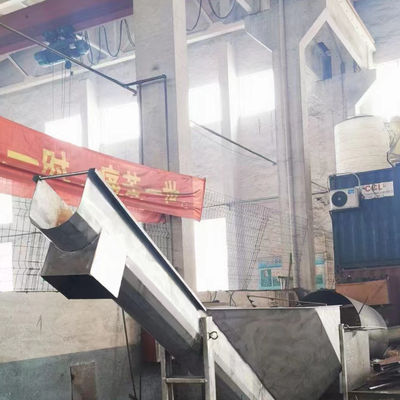 50m3/H Carbon Steel Shaftless Screw Conveyor Automated Stainless Steel Spiral Conveyor