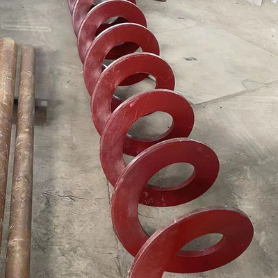 50m3/H Carbon Steel Shaftless Screw Conveyor Automated Stainless Steel Spiral Conveyor
