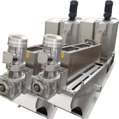 Customization Self Cleaning Volute Sludge Dewatering Machine For Municipal Wastewater