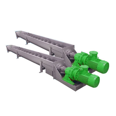 1~25Meter Inclined  Stainless Steel Screw Auger Conveyor For Silo Cement
