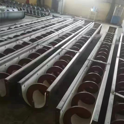 1~25Meter Inclined  Stainless Steel Screw Auger Conveyor For Silo Cement