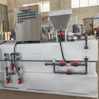 PAM Polymer Chemical Powder Automatic Dosing System For Sewage Treatment Coagulant