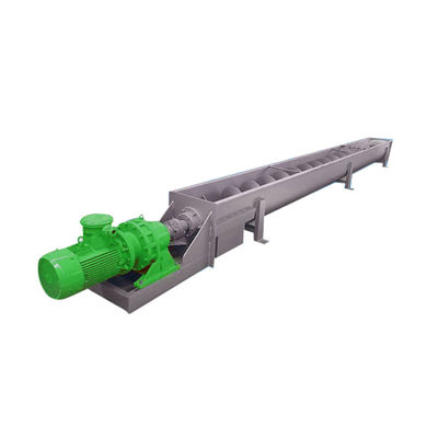 Slag Carbon Steel Sprial 304 Stainless Screw Conveyor For Cement
