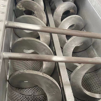 Slag Carbon Steel Sprial 304 Stainless Screw Conveyor For Cement