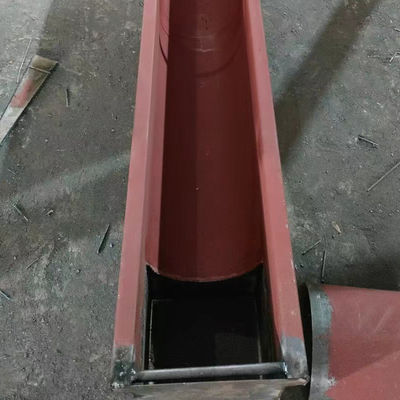 Inclined Cement Spiral Stainless Steel Screw Conveyor For Powder