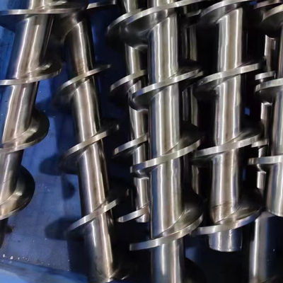 Inclined Cement Spiral Stainless Steel Screw Conveyor For Powder