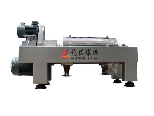 High-Speed Sludge Horizontal Decanter Centrifuge for Precise Separation of Heavy and Light Components 