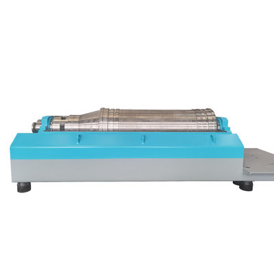 Decanter centrifuge with horizontal bowl for continuous solid-liquid separation in large-scale industrial applications 