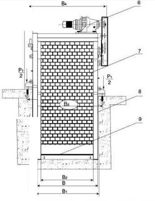 Water Treatment Rotary Bar Screen