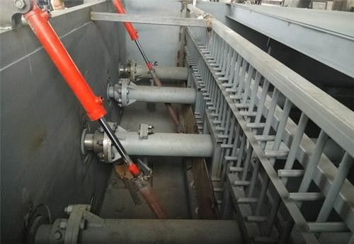 Sewage Stainless Steel Auger Conveyor , 500mm Industrial Screw Conveyors