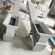 250mm Sludge Press Machine , 1.5Kw Screw Press Wastewater Treatment