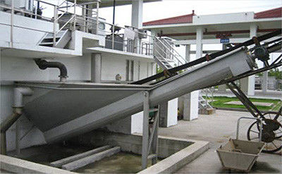 350mm Grit Separator Wastewater , 0.55Kw Cyclone Grit Separator